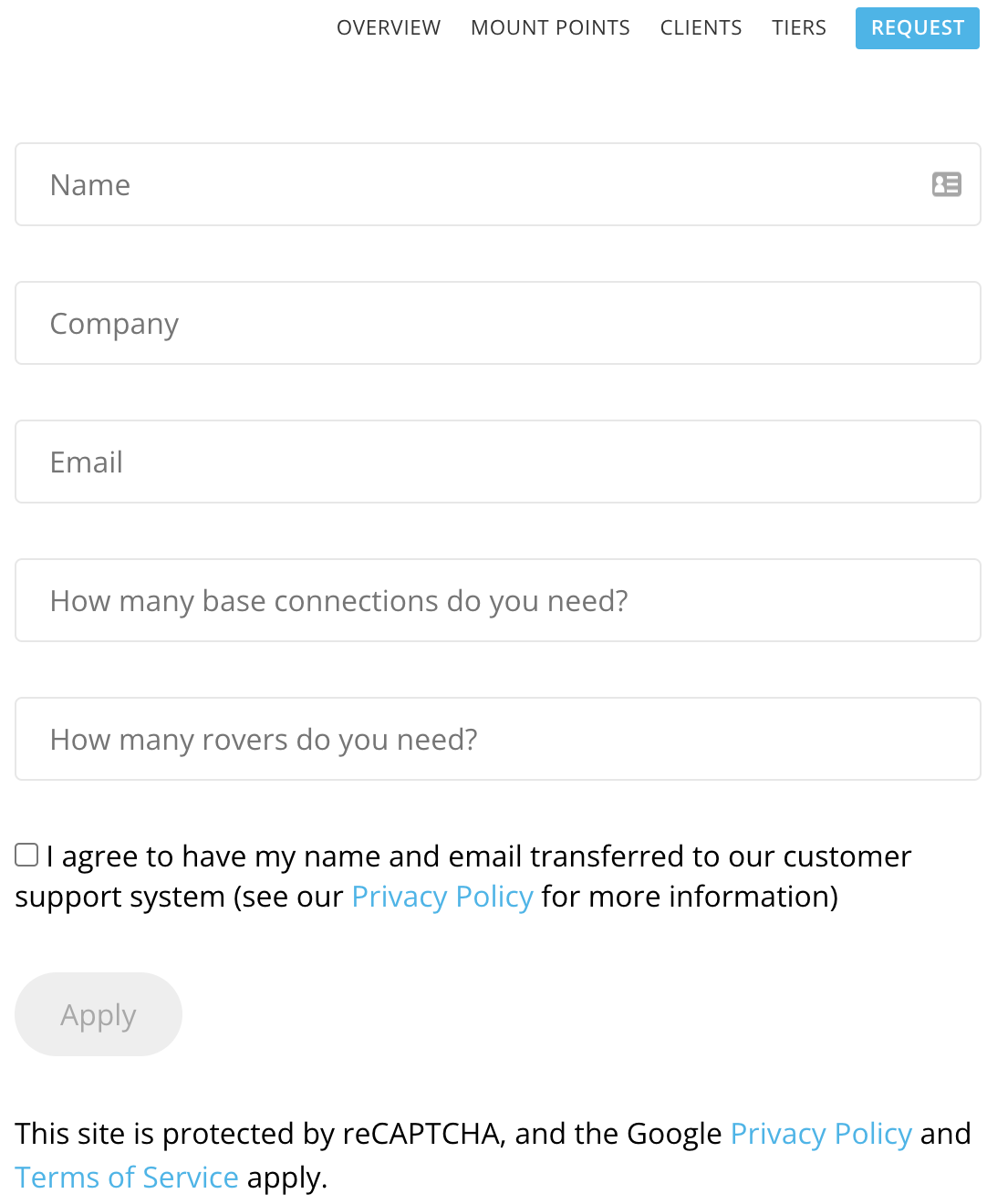 Richiesta di aggiornamento ad Emlid Caster Pro