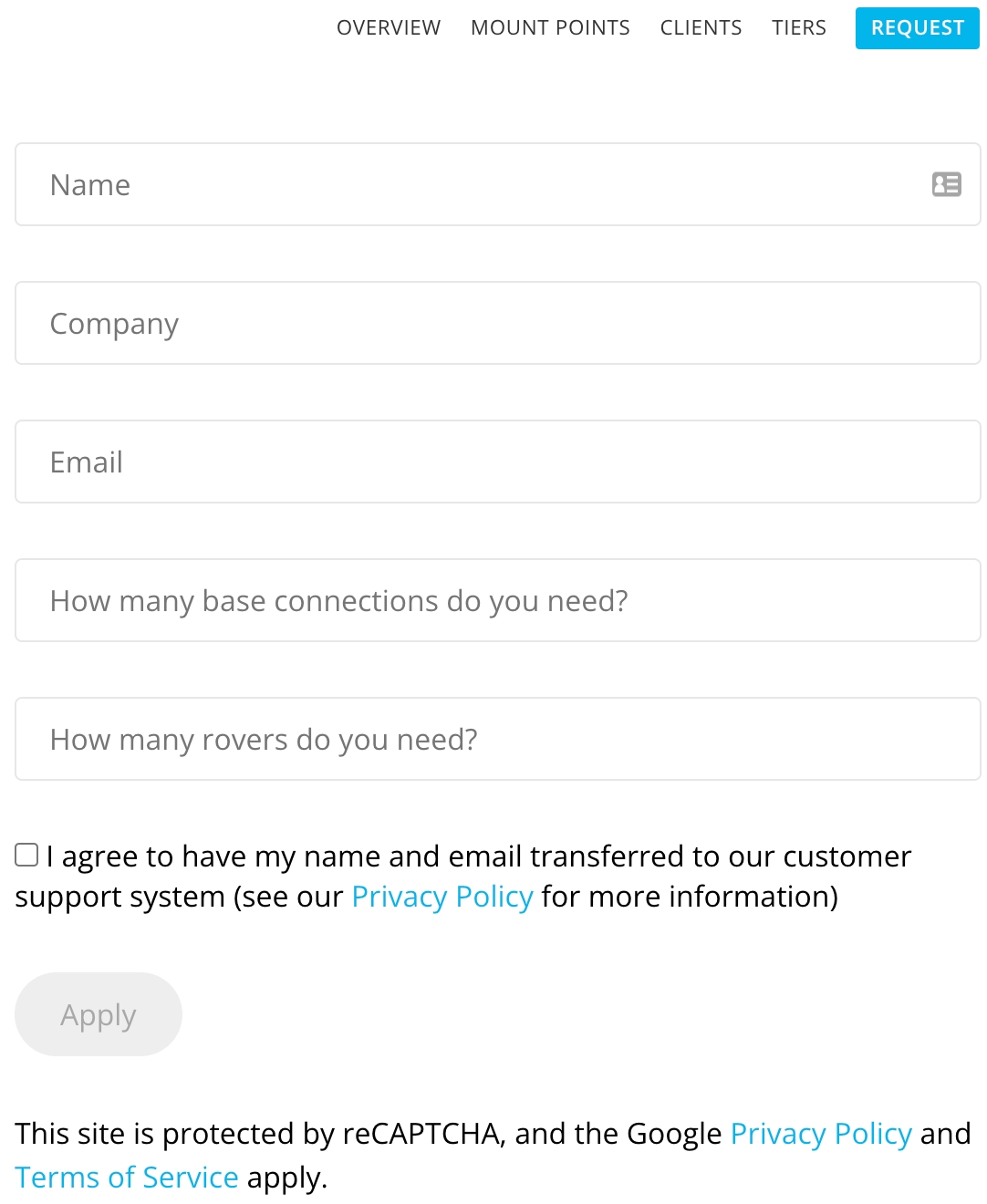 Richiesta di aggiornamento ad Emlid Caster Pro